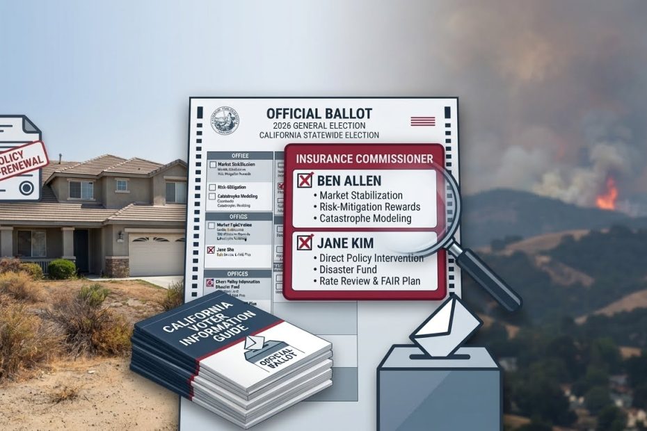 Your Homeowners Policy Is on the Ballot: The 2026 California Insurance Commissioner Race